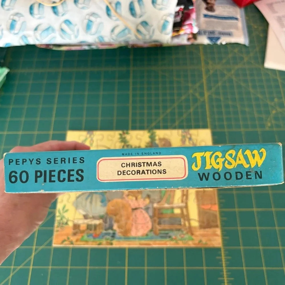 Vintage Pepys Series Little Grey Rabbit Wooden Jigsaw Puzzle 60pc Complete